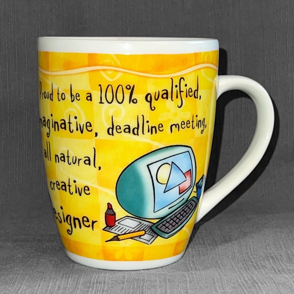 Oversized Creative Designer Mug